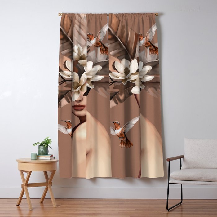 Hummingbird Whispers 2 Window Curtain Gallery Image 5