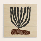 Modern Vase #2 Wood Wall Art Gallery Image 1