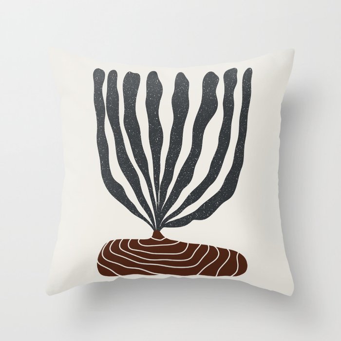 Modern Vase #2 Throw Pillow Gallery Image 6