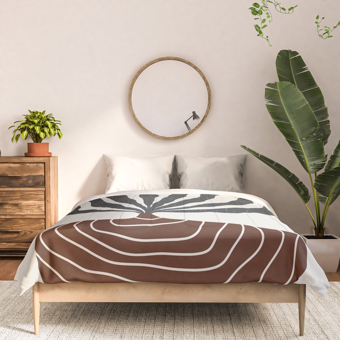 Modern Vase #2 Comforter Gallery Image 3
