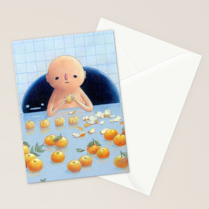 Clementines Stationery Card Gallery Image 2