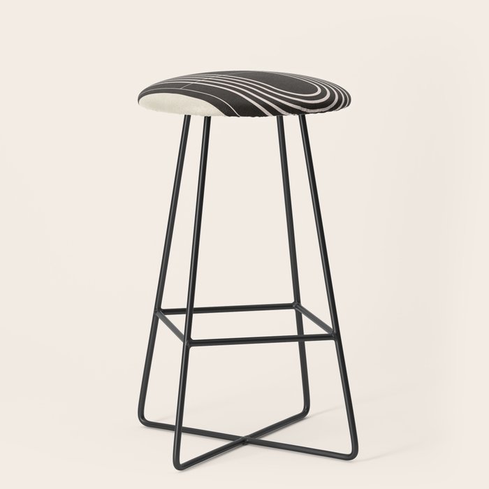 Minimal Geometric Line Art 4 Stool Gallery Image 1