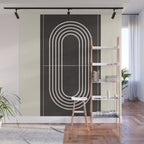 Minimal Geometric Line Art 4 Wall Mural Gallery Image 1
