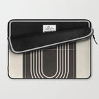 Minimal Geometric Line Art 4 Laptop Sleeve Gallery Image 2