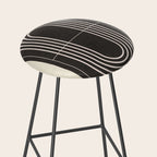 Minimal Geometric Line Art 4 Stool Gallery Image 2