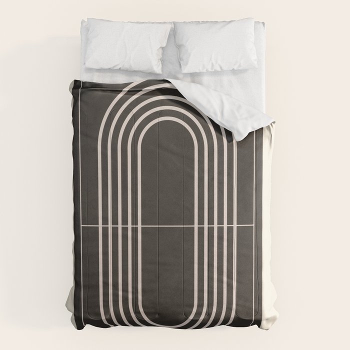 Minimal Geometric Line Art 4 Comforter Gallery Image 6
