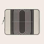 Minimal Geometric Line Art 4 Laptop Sleeve Gallery Image 1