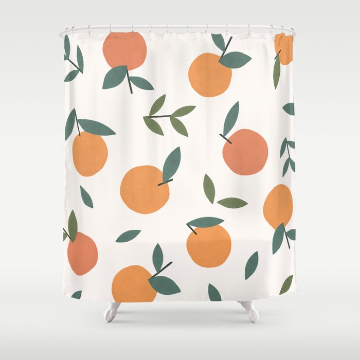 Clementines  Shower Curtain Gallery Image 1