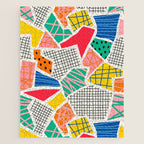 Color Patchwork: Bauhaus Edition Jigsaw Puzzle Gallery Image 1