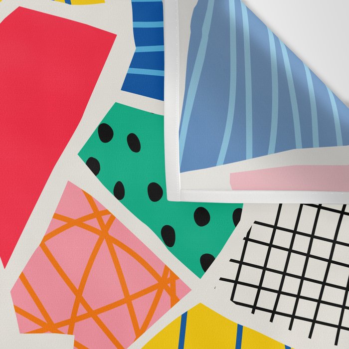 Color Patchwork: Bauhaus Edition Wall Tapestry Gallery Image 3