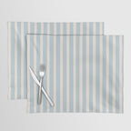 Blue and Cream Stripes Placemat Gallery Image 1