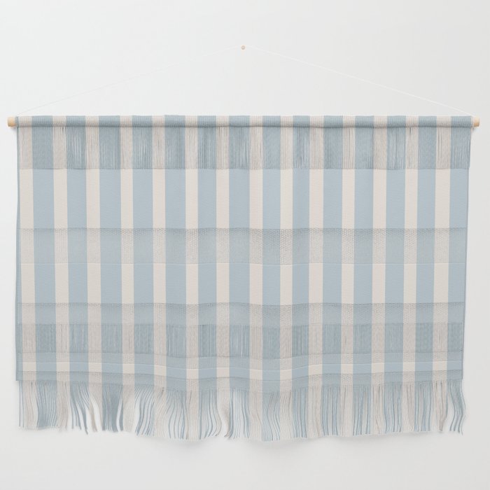 Blue and Cream Stripes Wall Hanging Gallery Image 1