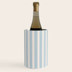 Blue and Cream Stripes Wine Chiller Gallery Image 3