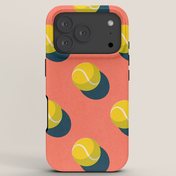 BALLS Tennis - clay court - pattern iPhone Case Gallery Image 7
