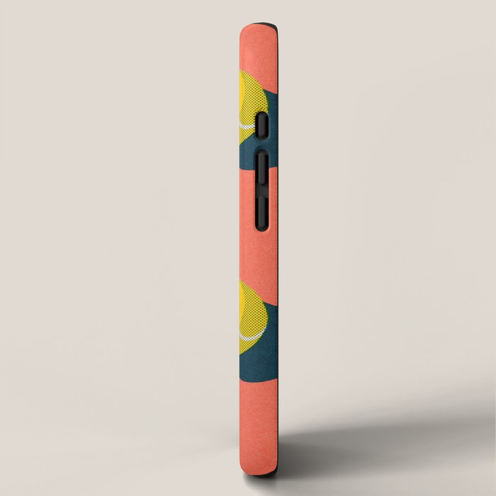 BALLS Tennis - clay court - pattern iPhone Case Gallery Image 2