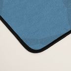 Celestial Blue Rippling Wave Pattern Desk Mat Gallery Image 4