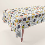 Halloween Candy Buckets Tablecloth Gallery Image 1