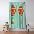 Dragon On Hot Air Balloon Window Curtain Gallery Image 5