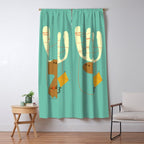 A moose ing Window Curtain Gallery Image 5