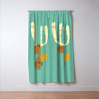 A moose ing Window Curtain Gallery Image 3