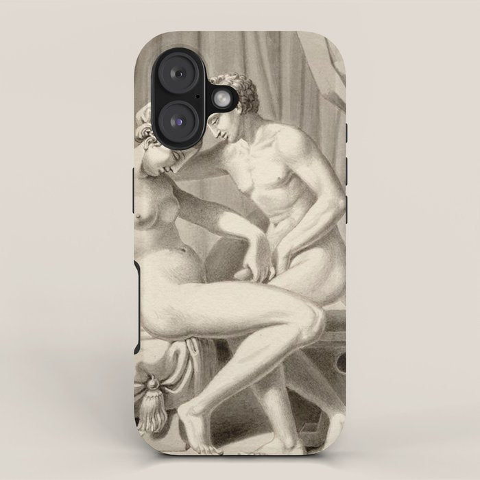 Jean Frédéric Maximilien de Waldeck Erotic Lovers X iPhone Case Gallery Image 1