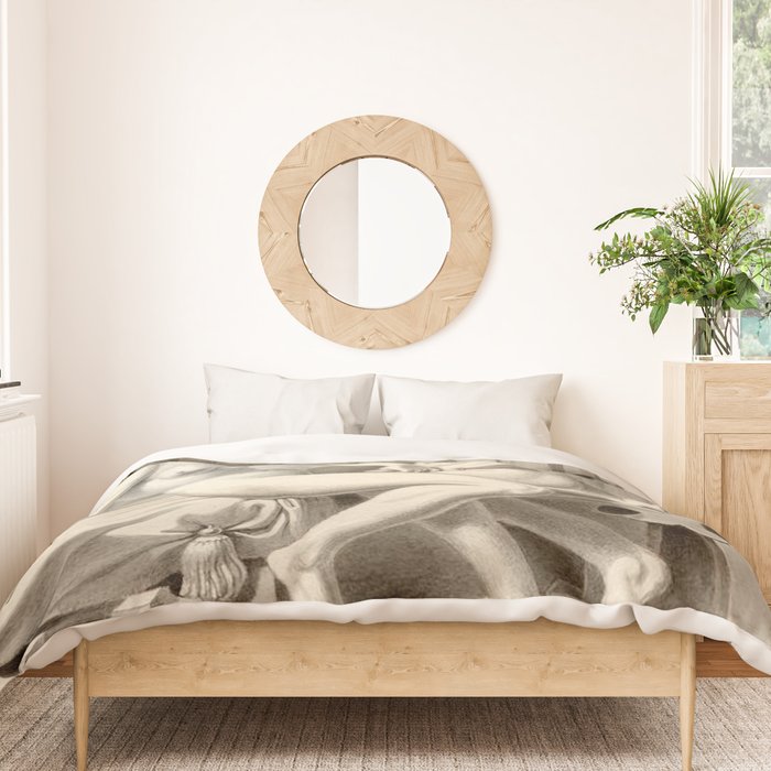 Jean Frédéric Maximilien de Waldeck Erotic Lovers X Duvet Cover Gallery Image 3