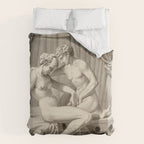 Jean Frédéric Maximilien de Waldeck Erotic Lovers X Duvet Cover Gallery Image 6