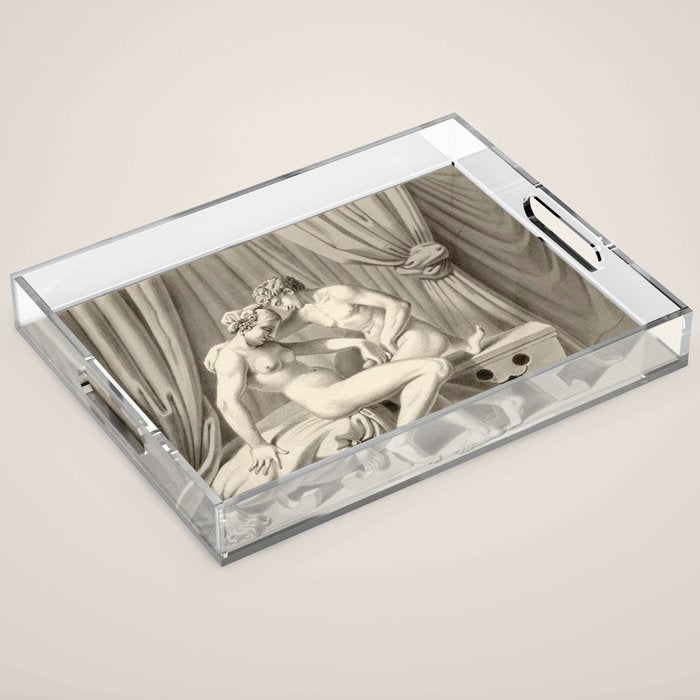 Jean Frédéric Maximilien de Waldeck Erotic Lovers X Acrylic Tray Gallery Image 1
