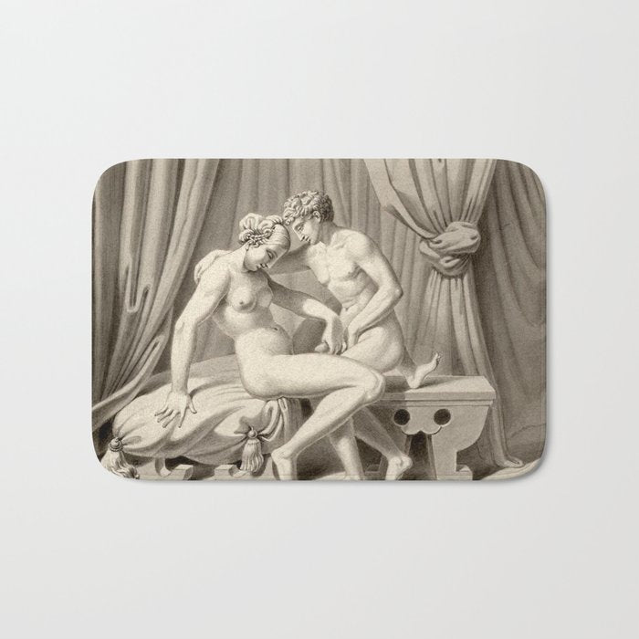 Jean Frédéric Maximilien de Waldeck Erotic Lovers X Bath Mat Gallery Image 1