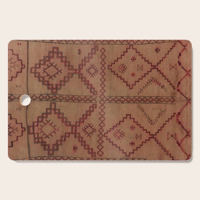 Heritage Moroccan Berber Carpet Design B29 Cutting Board Gallery Image 1