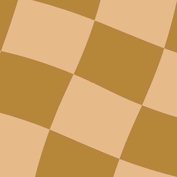 checked wave âÂ peach and gold Coffee Mug Gallery Image 2
