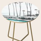 Pool and Palm Trees Side Table Gallery Image 2
