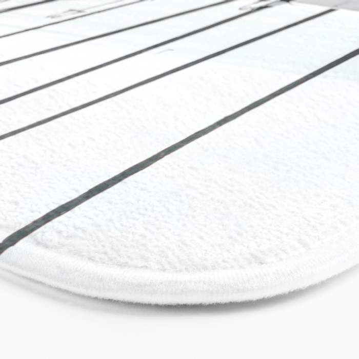 Pool and Palm Trees Bath Mat Gallery Image 3