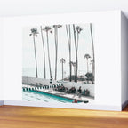 Pool and Palm Trees Wall Mural Gallery Image 2