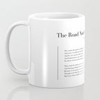 The Road Not Taken by Robert Frost Coffee Mug Gallery Image 3