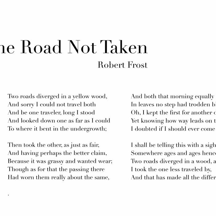 The Road Not Taken by Robert Frost Coffee Mug Gallery Image 2