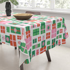 Oh What Fun - Red and Green Tablecloth Gallery Image 3