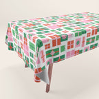 Oh What Fun - Red and Green Tablecloth Gallery Image 1