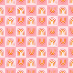 Rainbow Checkered Print Coffee Mug Gallery Image 2