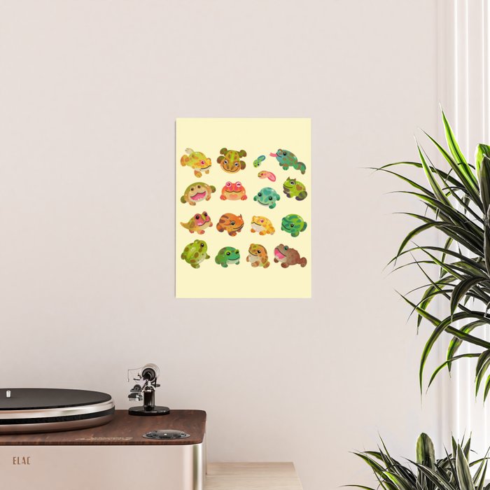 Horned frog - bright Poster Gallery Image 2