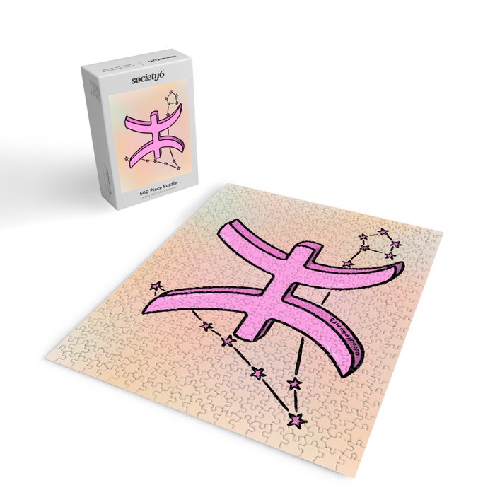 Pisces Symbol Jigsaw Puzzle Gallery Image 2