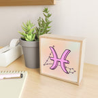 Pisces Symbol Mini Art Print Gallery Image 2