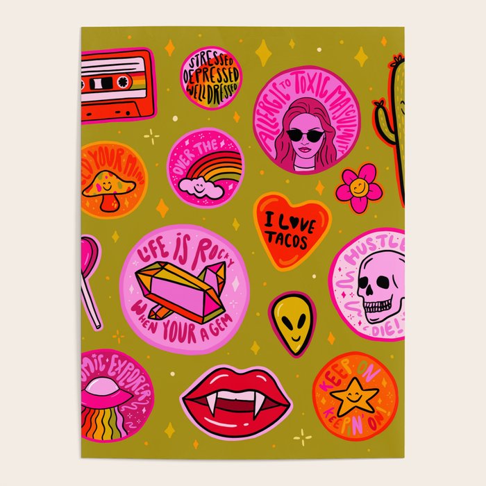 Patch Print Poster Gallery Image 4