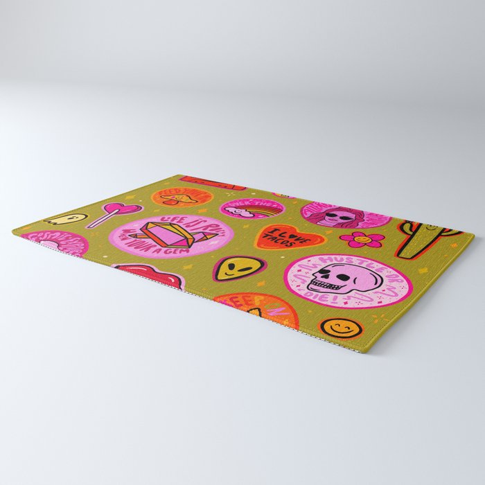 Patch Print Rug Gallery Image 3