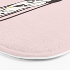 Tea time with cat Bath Mat Gallery Image 3