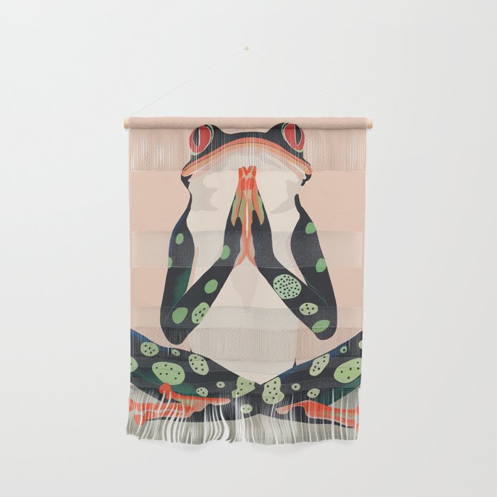 Yoga Frog Wall Hanging Gallery Image 1