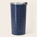Lines II (Navy) Travel Mug Gallery Image 2