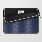 Lines II (Navy) Laptop Sleeve Gallery Image 2