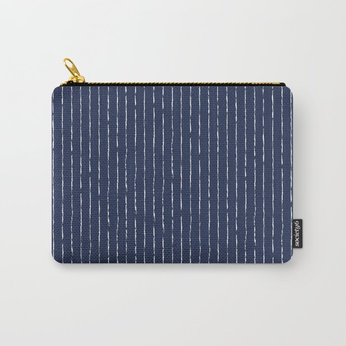 Lines II (Navy) Carry All Pouch Gallery Image 1