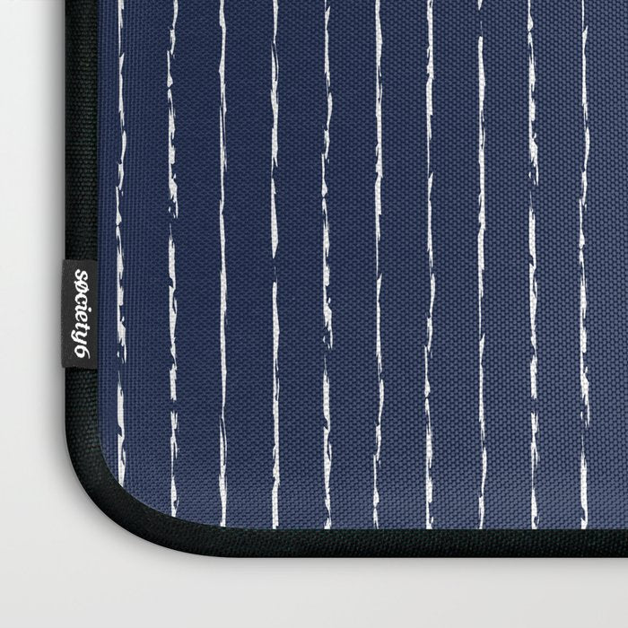 Lines II (Navy) Laptop Sleeve Gallery Image 3